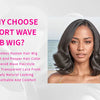 Salt and Pepper Loose Wave Lace Front Bob Wig Human Hair Side Part  5x5 HD Closure Lace Wig Ready To for Black Women
