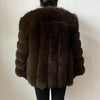 BEIZIRU Winter Woman Real Fox Fur Coat Warm Fashion Natural  New Luxury Stylelong sleeve fashion girls jacket