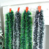Christmas Tinsel Ribbons Garland Green Cane Wreath Xmas Tree Hanging Pendent Ornaments Wedding Party Supplies Home Decor