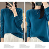 New cashmere sweater women's sweater in autumn and winter 100% merino wool fashion O-neck autumn warm pullover top