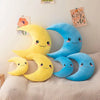 25cm New Sky Style Funny Moon Soft Plush Toy Baby Cute Throw Pillow Comfort Dolls Home Decor Xmas Gift Kids