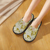 Custom Queen Of Absolutely Everything Gold Baroque Soft Memory Foam House Slippers Women Comfy Warm Anti-skid Sole Slipper