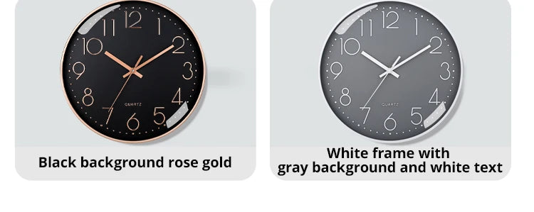 8 Inch Mute Wall Clock Simple Digital Wall Clock Home Decorations Cubic Digital Clock Quartz Wall Clock