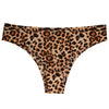 TrowBridge 3PCS/Set Women's Panties Fashion Leopard Bikini Sexy Thongs Seamless Underwear Satin Lingerie Sport Fitness G-Strings