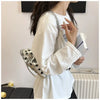 Portable Metal Stud Rivet Shoulder Bag Spicy Girl Chain Y2k Underarm Bag Punk Style Handbag Drawstring Crossbody Bag Daily
