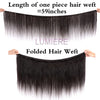 Raw Indian Bone Straight Bundles with HD Transparent Lace Closure 5x5 6x6 Frontal And Bundles 30 40 Inche Human Hair Double Weft