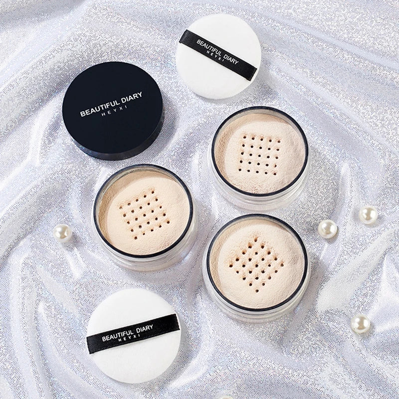 Loose Powder Matte Makeup Professional Face Powder Invisible Pores Oil Control Make Up Translucent Brightening Durable Gadgets