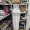 White Sexy One-Shoulder, Off-The-Shoulder, Rhinestone, Backless,One-Shoulder Tight, Hip-Hugging Bandage Dress