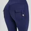 Women Flare Pocket Leggings High Waist Sport Yoga Pants Quick Dry Breathable Leggings Outfit Fitness Gym Clothes Sportwear Pant
