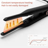 3/10 Inch Pencil Flat Iron Small Flat Irons for Short Hair Beard and Pixie Cut Mini Ceramic Tourmalin Hair Straightener