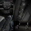Black Diamond Crystal Car Gear Shift Cover Rhinestone Auto Shifter Hand Brake Cover Bling Car Interior Accessories Decorate