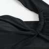 Bikini Set Women Sexy Sleeveless One Shoulder Swimsuit Two-Piece Swimwear 2025 Summer New Fashion Solid Color Bathing Beachwear