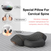 Neck Massager Pillow Cervical Orthopedic Pillow Lifting Traction Relax Hot Compress Vibration Massage Neck Pain Relief