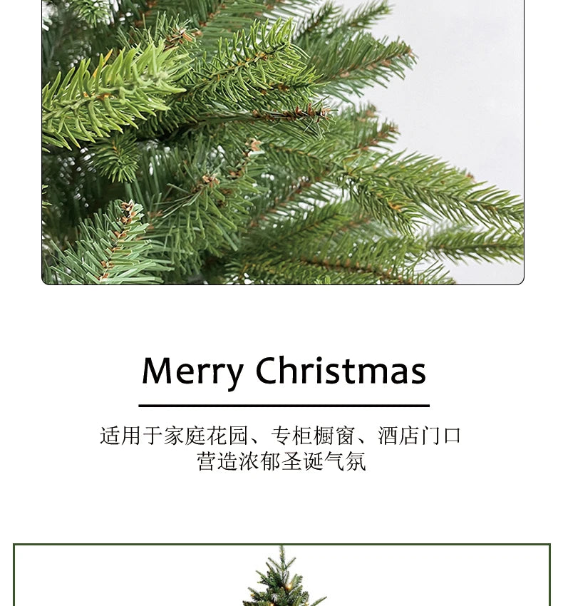 Gift Christmas Decoration High end PE Mixed Christmas Tree Encryption 1.2m 1.8m Christmas Tree