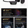 Bone Conduction Headphones Bluetooth 5.4 Wireless Earphone IPX8 Waterproof for Swimming Sports Support MP3 Player With 32G RAM