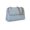 Mobile Phone Shoulder Bag Women's Quilted Handbag Crossbody Bags Vegan Leather Shoulder Bag with Card Slot Adjustable Removable