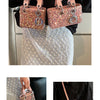 Sparkly Glitter Mini Evening Bag for Women, Designer Crossbody Shoulder Purse, Luxury Party Wedding Clutch, Unique Boutique Gift
