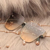 2024 new top luxury fashion sunglasses for women trendy street style quality anti-ultraviolet sunglasses(DS-8829)