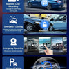 10.26'' Dash Cam 4K Car Mirror Video Player Wireless Carplay Android Auto GPS Car Monitor Multimedia Rearview Camera Dashboard