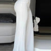 Summer Pants Women Button Decor High Waist Wide Leg Pants Elegant Loose Trousers Korean Fashion Streetwear