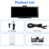 11.26 Inch 4K DVR Wireless CarPlay & Android Auto Dash Cam Bluetooth Audio GPS Navigation Dashboard Dual Lens Video Recorder