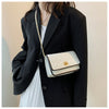 New Fashion Women's Shoulder Bag Simple Chain Texture Small Square Bag Light Luxury Party Crossbody Bag Purses and Handbags