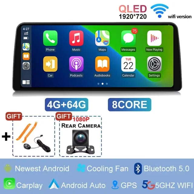 12.3 inch 2400*900 For Peugeot 308 T9 308S 2013 - 2017 Radio Car Video Player Stereo Android 14 GPS Multimedia Carplay Head Unit