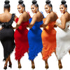 Wmstar Party Christmas Dresses Women's Clothing Bodycon Sweet Sexy Party Dress Summer Holiday Wholesale Bulk Lot Dropshipping