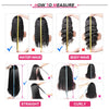 Glueless Pre Braided Wigs Deep Wave HD 13x6 Lace Frontal Wig Pre Everything Curly 13x4 HD Lace Front Human Hair Wigs Ready To Go