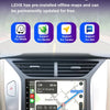 LEHX 7" 2Din MP5 Video Carplay & 4Core Android 14 Car Radio Audio Androidauto Carplay 4G GPS WIFI Automotive Multimedia Player