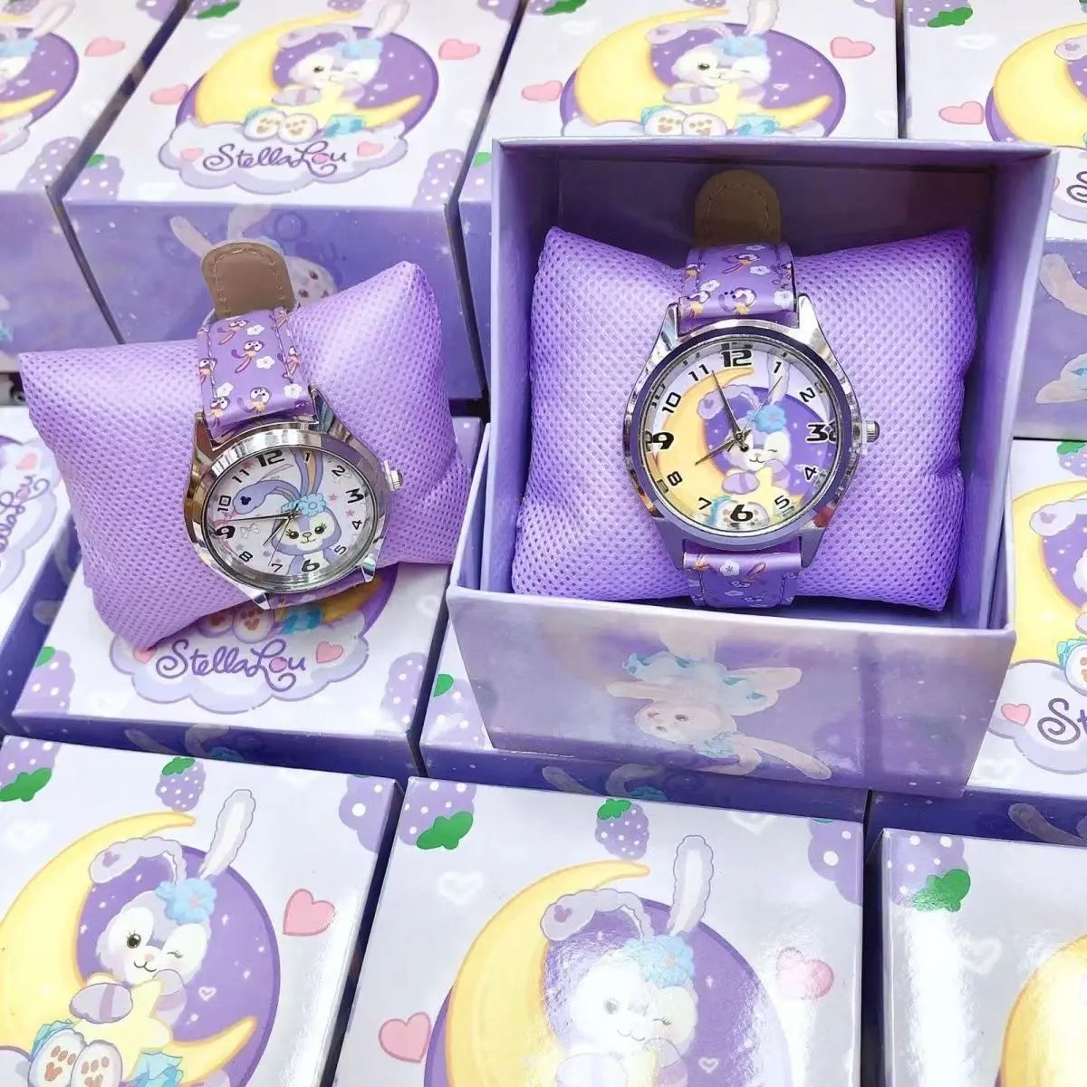 Sanrio Watch Kuromi My Melody Cinnamoroll Pompompurin Quartz Watch Holiday Birthday Children Pointer Watch Girl Boys Gifts