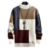 2023 New Men's Sweater Autumn Winter Japanese Style Knitted Trendy Pullovers Basic Killer Whale Cardigan Fashion