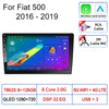 For Fiat 500 2016 2017 2018 2019 Car Multimedia Carplay Android Auto GPS stereo Radio Video Palyer 10 Inch Head Unit