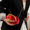 Fashion Elegant Metal Closure Box Shaped Crossbody Bags Women Evening Bags Wedding Mini Ladies Wallet Party Cute Purse ClutchBag