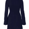 Dulzura Long Sleeves Zipper Bodycon Mini Dress With Pocket Solid Elegant Outfit Office Streetwear Women’S Autumn Winter Clothes