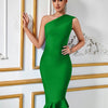 Elegant Bandage Dress Luxury Party Evening Club Night Cocktail Modest Holiday Bodcyon Celebrity Woman Clothes High Quality