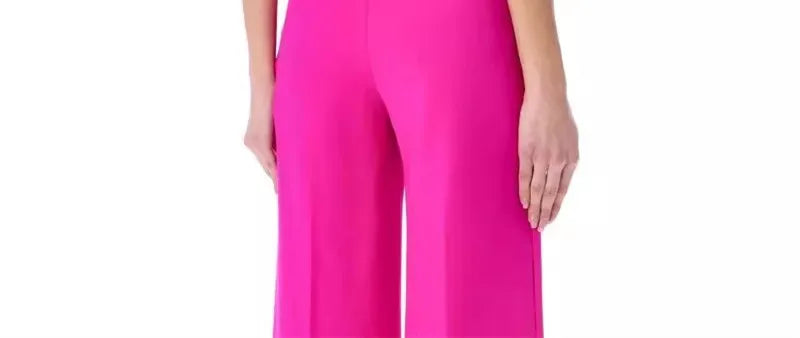 WHITNEY WANG Designer Style 2025 Autumn Fashion Streetwear Hollow Out Diamonds  Trousers Women StylishPants