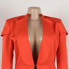 Women's Set Full Sleeve X-Long Blazer Coat+ Long Pant Suit 2025 Spring Streetwear Two 2 Piece Set Africa OL Work Outfits