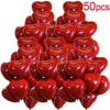 50/10pcs Red Heart Balloons Inflatable Latex Balloon for Valentine Day Wedding Party Anniversary Decoration Supplies Wholesale