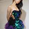 Heavy Industry Diamond Skincare DressEvent Party Performance Nightclub StageD] Singer Model G0G0 sexyPerformance Dress