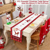 Christmas Table Runner Merry Christmas Decoration for Home Table 2024 Xmas Ornament Navidad Notal Noel Happy New Year Gifts 2025