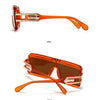 Modern Luxurious Sunglasses for Men Women Square Gradient Designer Unisex Brand Glasses Glamour Fashion Shades UV400