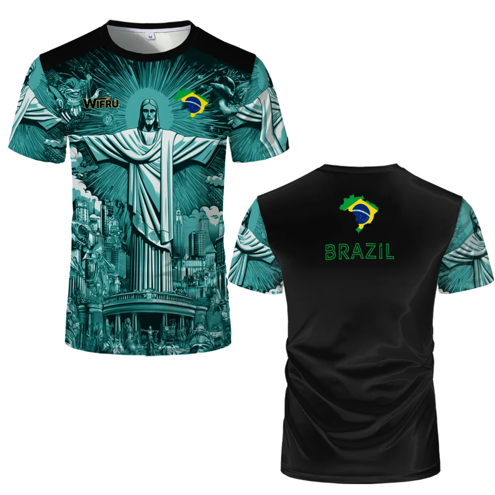 90 Minutes Series MM9 JUL Football Shirt Men's Summer Outdoor Sports Quick-drying Jersey Fitness Training O-neck T-shirt