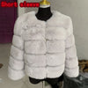 Damenmode Kunstpelzmantel superheiß Herbst Winter Damen kurze Kunstfuchsjacke flauschig hohe Qualität 7XL Damen Pelzmäntel