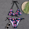 Bikini Women Swimsuit 2025 New Swimwear Sexy Lace Up Bikinis Set Backless Bathing Suit For Female Biquini Summer Two Piece Suits
