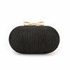 Wedding Bridal Clutch Handbag Women Evening Party Bag Chain Shoulder Bags Elegant Rhinestones Egg Shape Banquet Clutch Purse