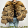 2025 MAOMAOKONG Natural Real Fox Fur Coat Women Winter Long Sleeve Luxury Raccoon Fur Jackets Thick Top Female Furry Coat Vest