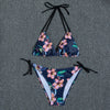 Bikini Women Swimsuit 2025 New Swimwear Sexy Lace Up Bikinis Set Backless Bathing Suit For Female Biquini Summer Two Piece Suits