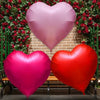 3/1PC 63Inch Extra Large Love Balloons Aluminum Film Red Heart Shaped Balloons Birthday Valentine's Day Wedding Party Decoration