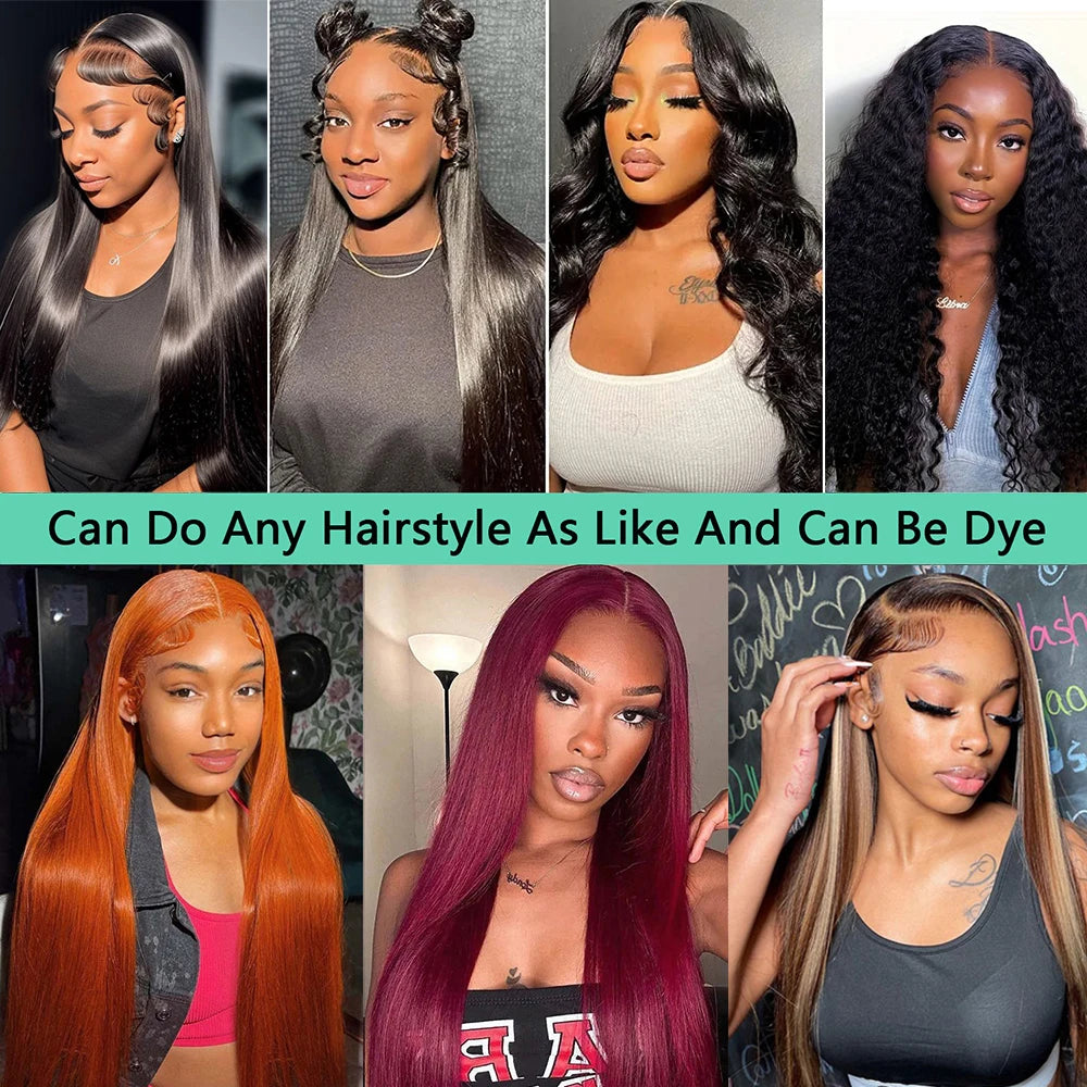 13x4 Real HD Lace Wigs Straight Human Hair Wigs Human Hair 30 Inch Lace Front Wig Human Hair Wigs Brazilian Hair Wigs For Women